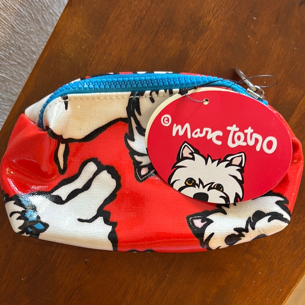 MARC TETRO Kitsch n Glam, Westie bag.